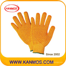 Gants de travail de sécurité industrielle en polyester acrylique Criscross (61011AP)